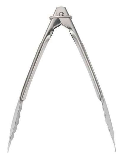 Grabbers Stainless Steel Mini Tongs 18cm in Silver