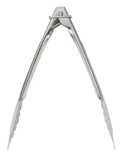 Grabbers Stainless Steel Mini Tongs 18cm in Silver
