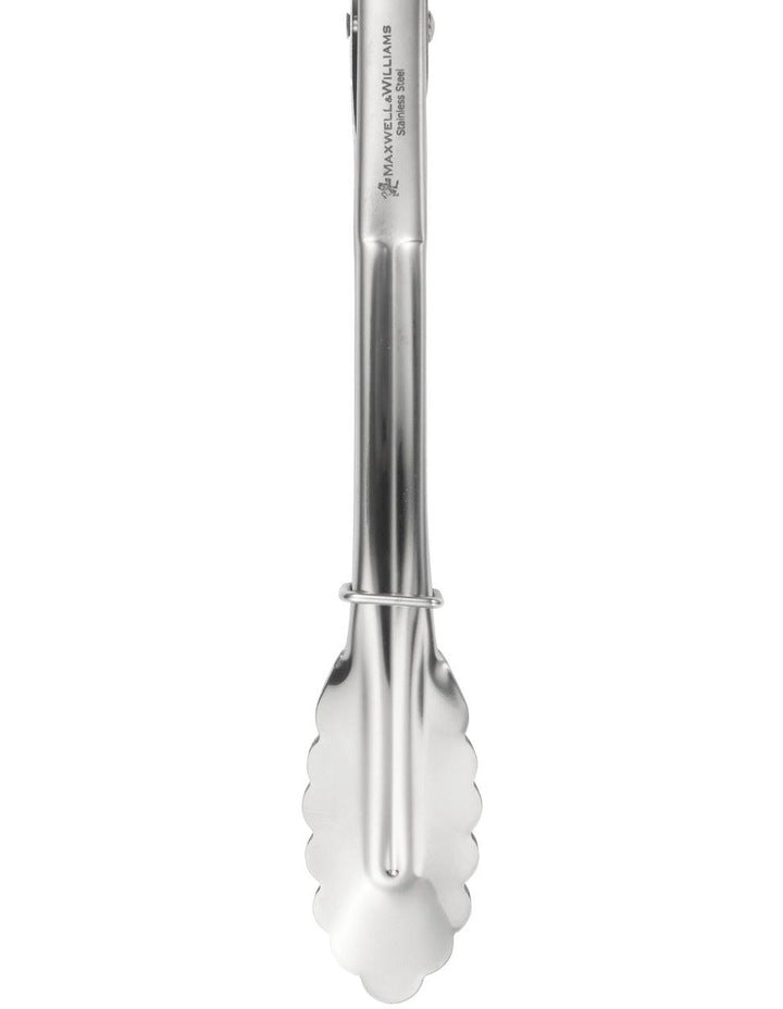 Grabbers Stainless Steel Mini Tongs 18cm in Silver