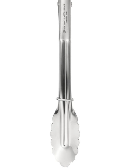 Grabbers Stainless Steel Mini Tongs 18cm in Silver