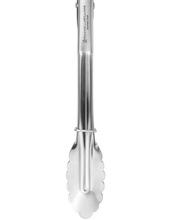 Grabbers Stainless Steel Mini Tongs 18cm in Silver