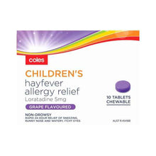 Childrens Chewable Hayfever Allergy Relief Tablets