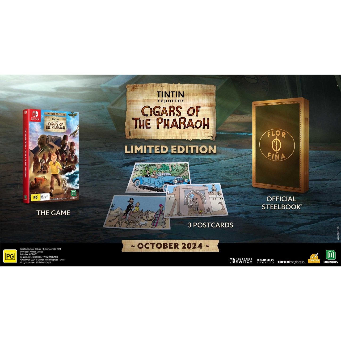 TINTIN Reporter: Cigars of the Pharaoh Limited Edition