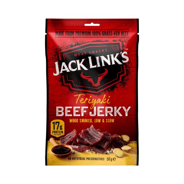 JACK LINKS BEEF JERKY:TERIYAKI:.:50 GRAM