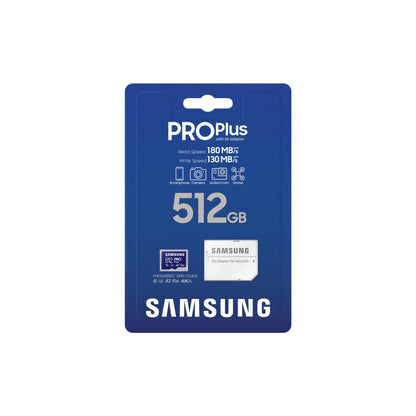 Samsung Pro Plus 512GB Micro SD Card [2023]