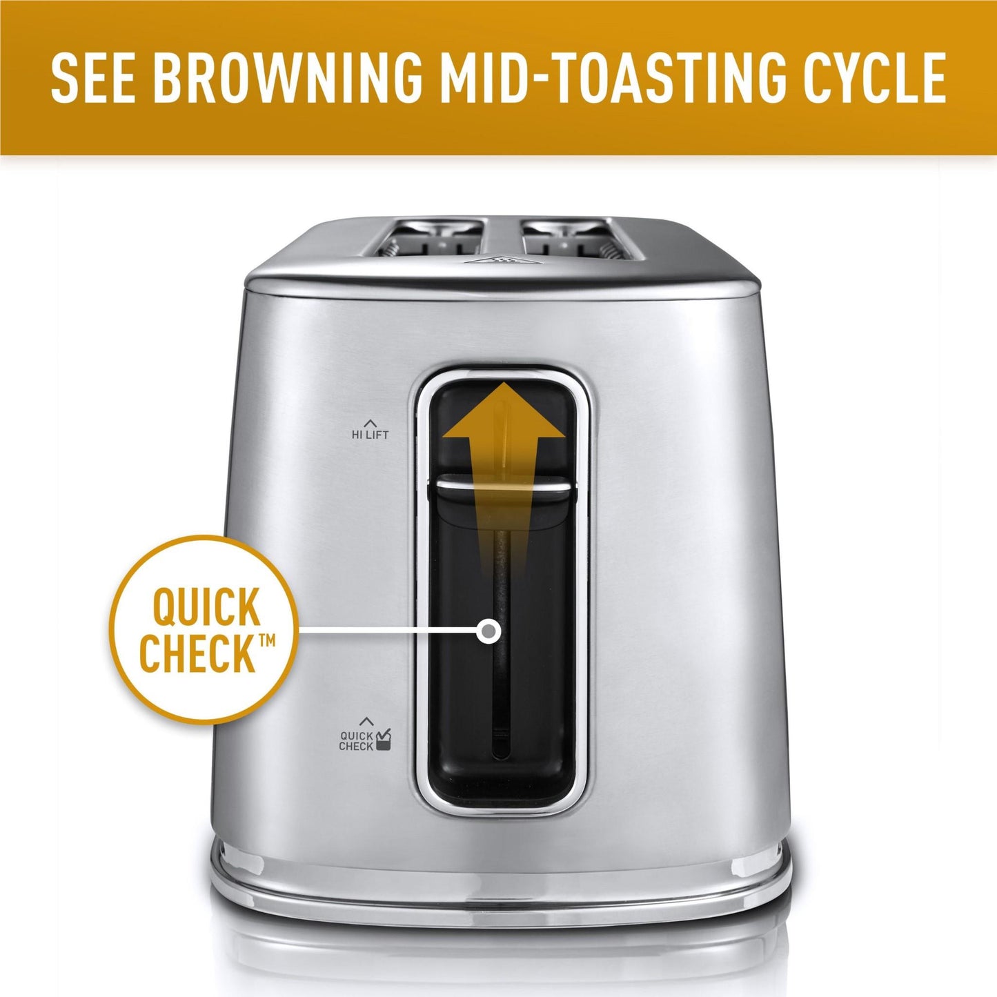 Sunbeam Arise 4 Slice Toaster (Stainless Steel)