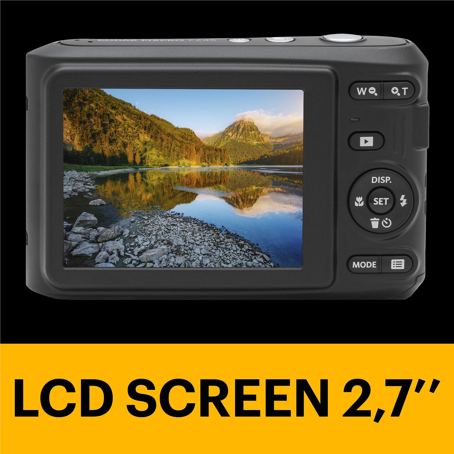 Kodak Pixpro FZ45 Digital Compact Camera (Black)