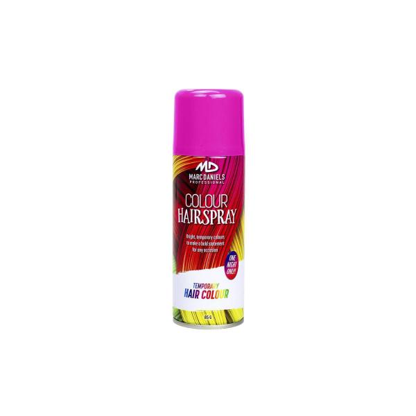 MARC DANIELS COLOUR HAIRSPRAY PINK 85G