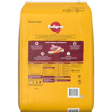Pedigree Adult Dry Dog Food with Real Beef 8kg