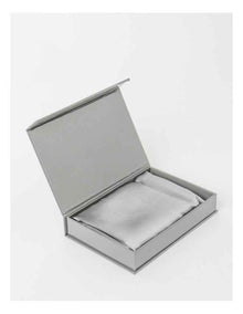 Luxe Silk Pillowcase in Silver