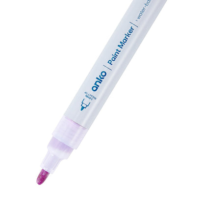 8 Pack Acrylic Paint Markers - Metallic