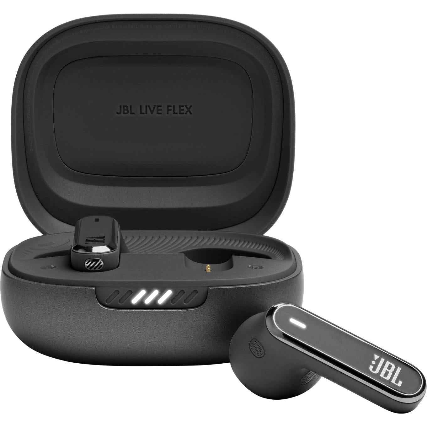 JBL Live Flex TWS Adaptive Noise Cancelling In-Ear Headphones (Black)