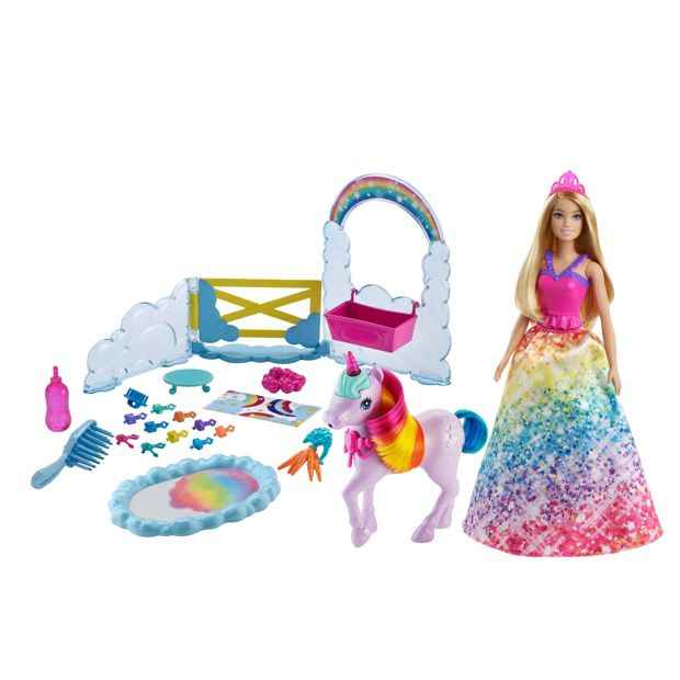 Barbie Dreamtopia Doll and Unicorn