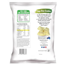 Vege Chips Rice Crackers Sour Cream & Chives 75g