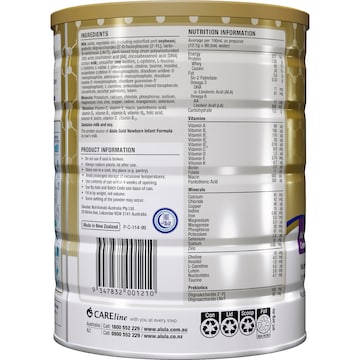 Alula Gold Newborn Infant Formula 0-6M 900g
