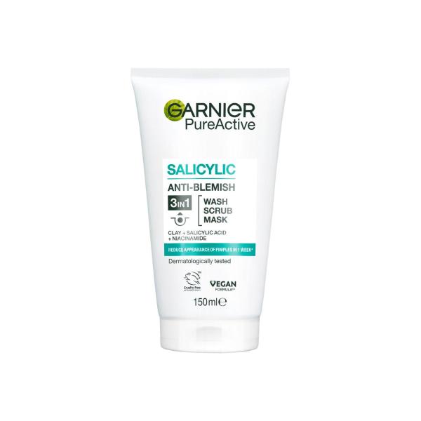 GARNIER PURE CLEANSING 3 IN 1:CLEANSING:.:150 ML