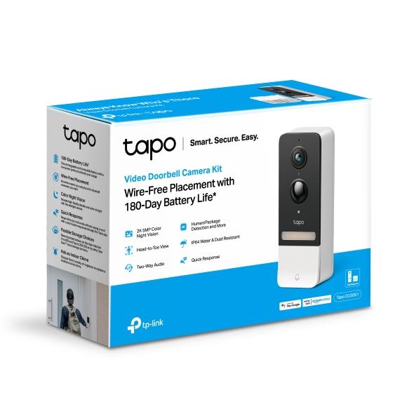 TP-Link Tapo 2K Wireless Video Doorbell
