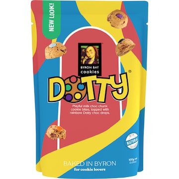 Byron Bay Cookies Dotty Cookie Bites 100g