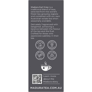 Madura Earl Grey Tea Bags 50 pack