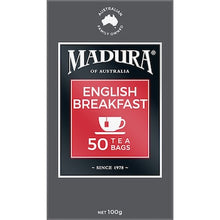 Madura English Breakfast Tea Bags 50 pack