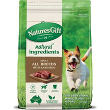 Nature's Gift Adult Dry Dog Food With Kangaroo 2.5kg