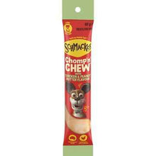 Schmackos Chomp 'n' Chew Dog Treat With Chicken Peanut Butter Flavour 60g