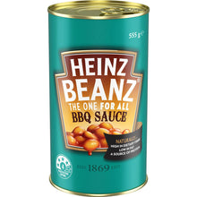 Heinz Beanz Canned Baked Beans In BBQ Sauce 555g