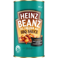 Heinz Beanz Canned Baked Beans In BBQ Sauce 555g