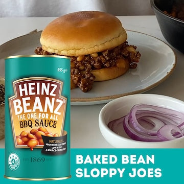 Heinz Beanz Canned Baked Beans In BBQ Sauce 555g