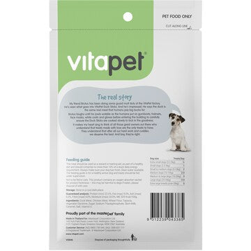 Vita Pet Jerhigh Duck Sticks Dog Treats 80g