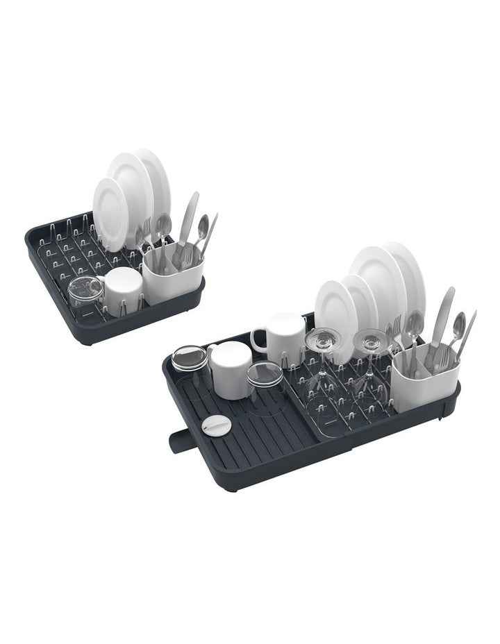 Extend Expandable Dish Rack in Grey