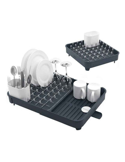 Extend Expandable Dish Rack in Grey