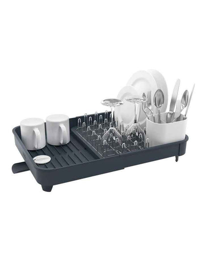 Extend Expandable Dish Rack in Grey
