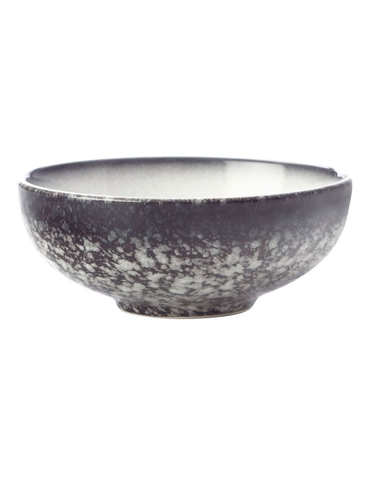 Caviar Granite Coupe Bowl 11x4cm in Black