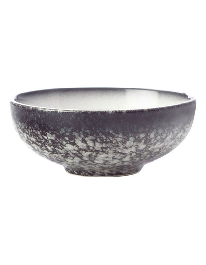 Caviar Granite Coupe Bowl 11x4cm in Black