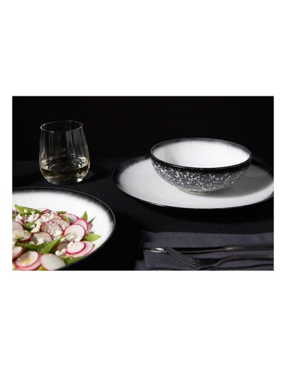 Caviar Granite Coupe Bowl 11x4cm in Black