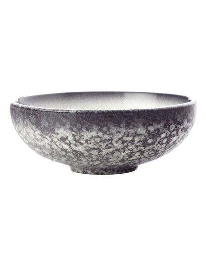Caviar Granite Coupe Bowl 15.5x6cm in Black
