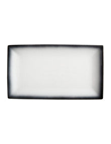 Caviar Granite Rectangle Platter in Black