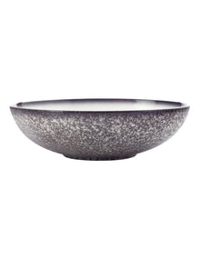 Caviar Granite Serving Bowl 30cm in Black