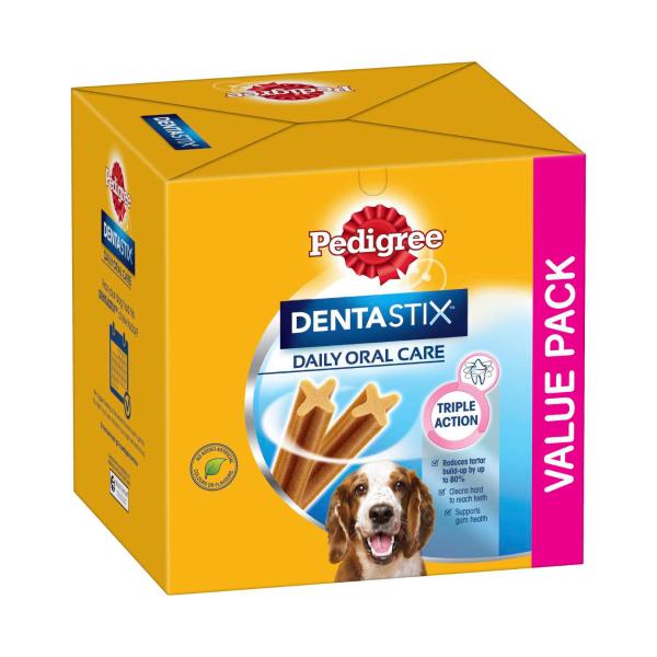 PEDIGREE DENTASTIX MEDIUM DOG TREAT 70 PACK