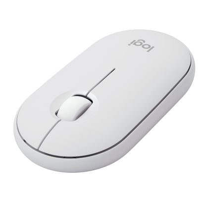 Logitech M350S Pebble 2 Wireless Mouse (White)