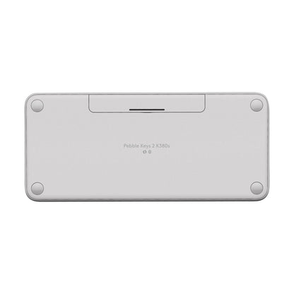 Logitech K380S Pebble Keys 2 Wireless Keyboard (White)