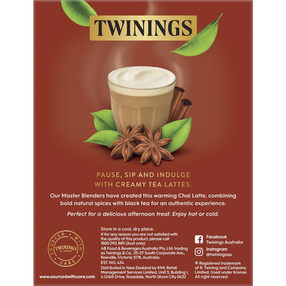 Twinings Chai Latte Sachets 10 Pack