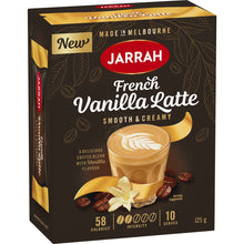 Jarrah French Vanilla Latte Satchets 10 pack