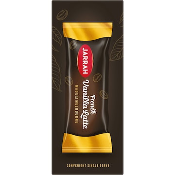 Jarrah French Vanilla Latte Satchets 10 pack