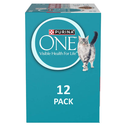 Purina One Cat Food Urinary Care Chicken In Gravy 70g x 12 pack