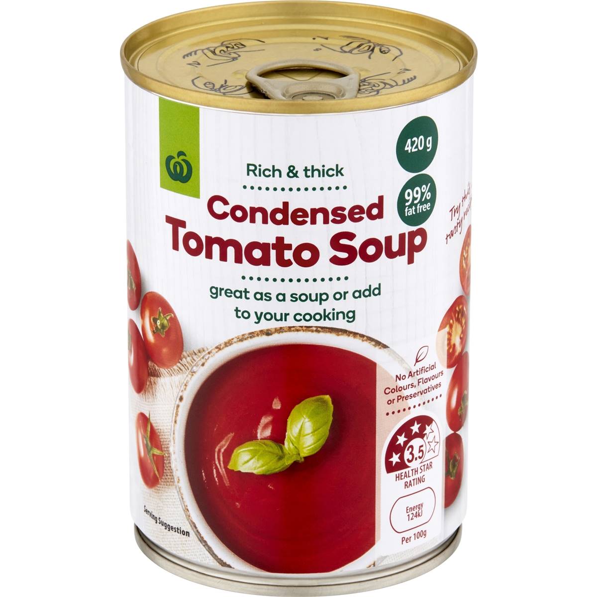 Woolworths Tomato Soup 420g