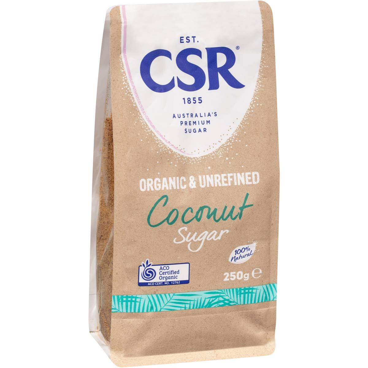 CSR Organic and Unrefined Coconut Sugar 250g