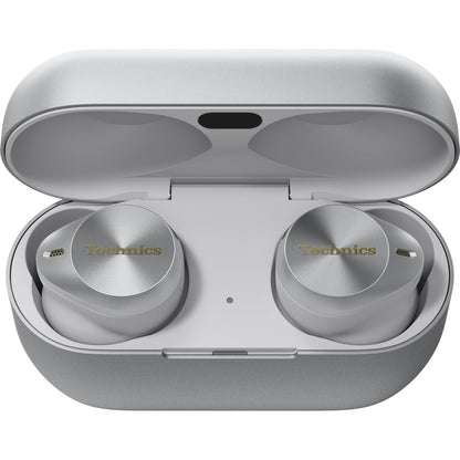 Technics AZ80 Premium True Wireless Noise Cancelling In-Ear Headphones (Silver)