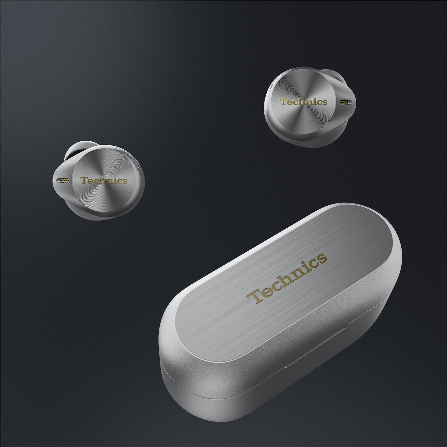 Technics AZ80 Premium True Wireless Noise Cancelling In-Ear Headphones (Silver)